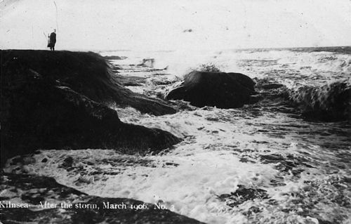Kilnsea - After the storm, March 1906