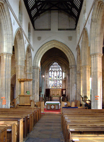 Interior view of St.Augustine's church