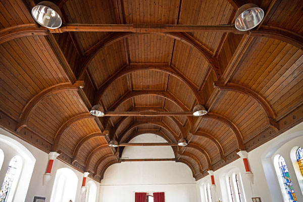 Beautiful wooden ceiling