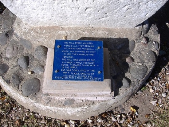 Mill Stone plaque