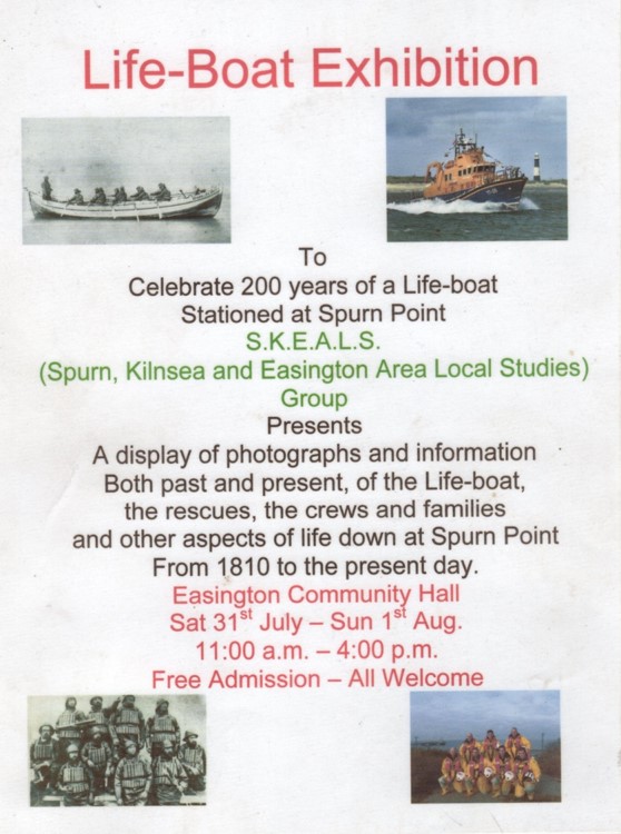 Lifeboat Exhibition poster