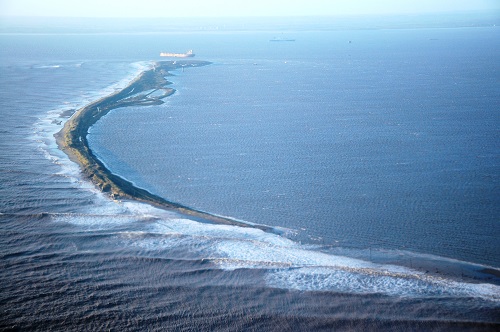 The wash-over of the Spurn peninsula, December 2013