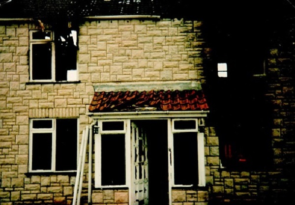 Another view of the Blackmoor after the fire in 1990