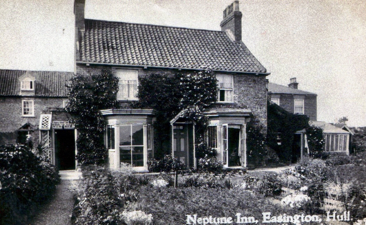 A view of the rear of the Neptune Inn