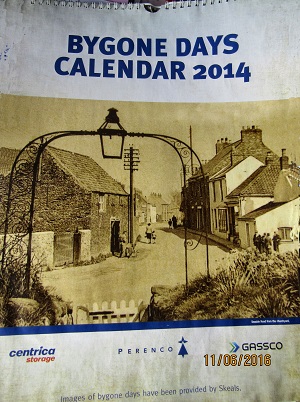 2014 Calendar front cover